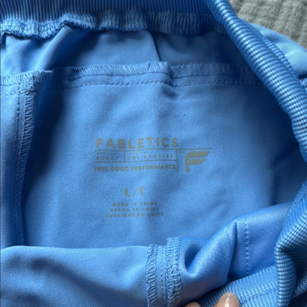 Fabletics Light Blue Performance Leggings